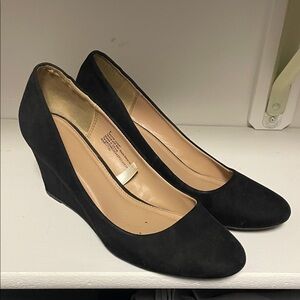 Target Black Wedge Shoes